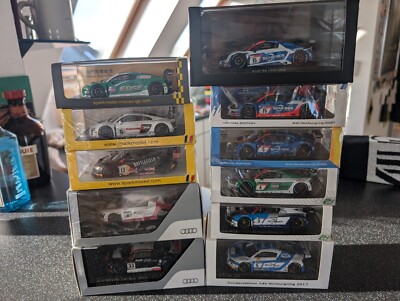 11 x Audi R8 Lms  1:43
