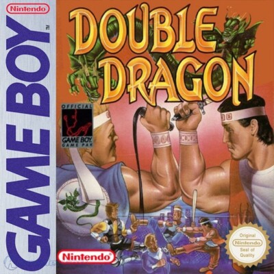 Nintendo GameBoy - Double Dragon 1 Modul starke Gebrauchsspuren