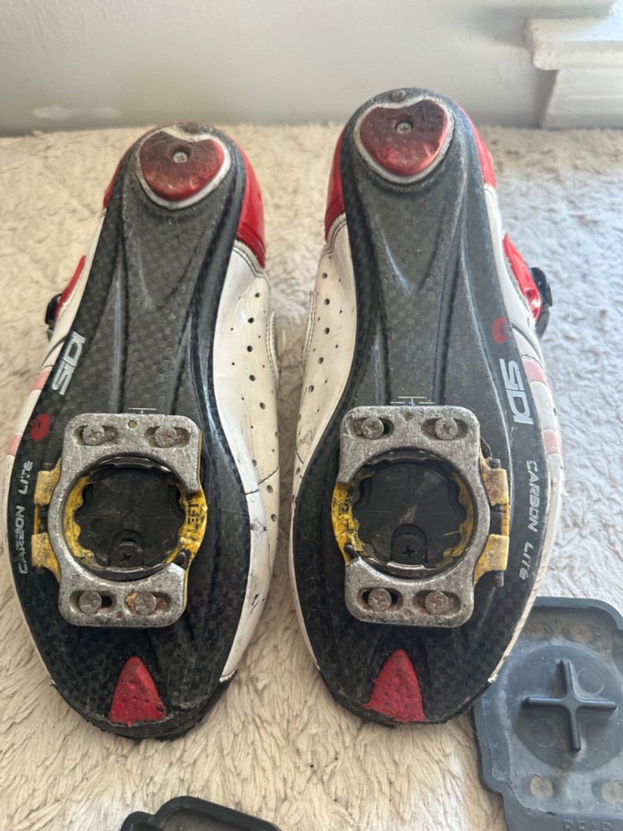Sidi Ergo 2 Carbon Road Cycling Shoes Size EU 42 US 8.5 | eBay