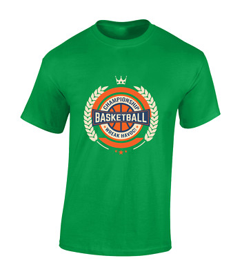 BASKETBALL WREAK HAVOC HERREN T-SHIRT SPIELERTRAINING TOP FAN GESCHENKIDEE GESCHENK