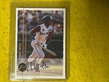 TONY MOTA 1999 Just 99 MEMORABILIA Base Autograph Rookie BASEBALL Card Auto