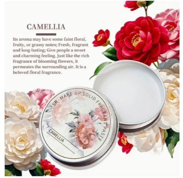 Bálsamo corporal de perfume sólido: mezclas florales para un aroma celestial Foto 4 de 4