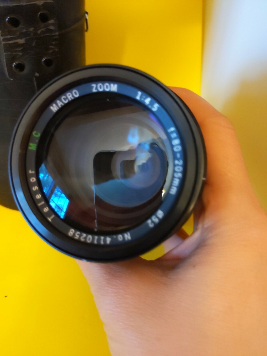 Telesor M.C Macro Zoom 1:4.5 /80-205mm Asahi Camera Lens C2 | eBay