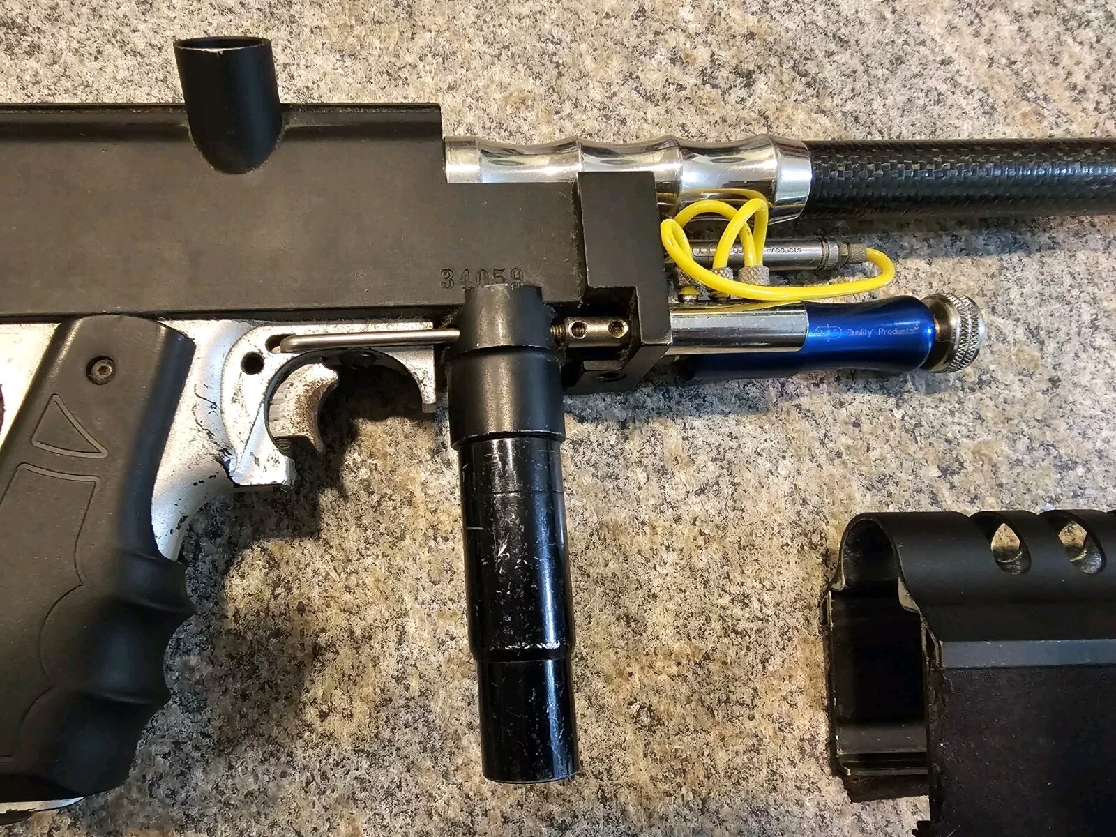 Pre 2k RF Autococker Paintball Marker For Parts/ Repair Untested AS IS