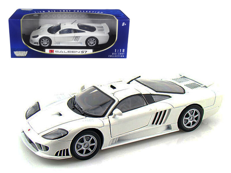 SALEEN S7 WHITE 1/18 DIECAST MODEL CAR BY MOTORMAX 73117 | eBay