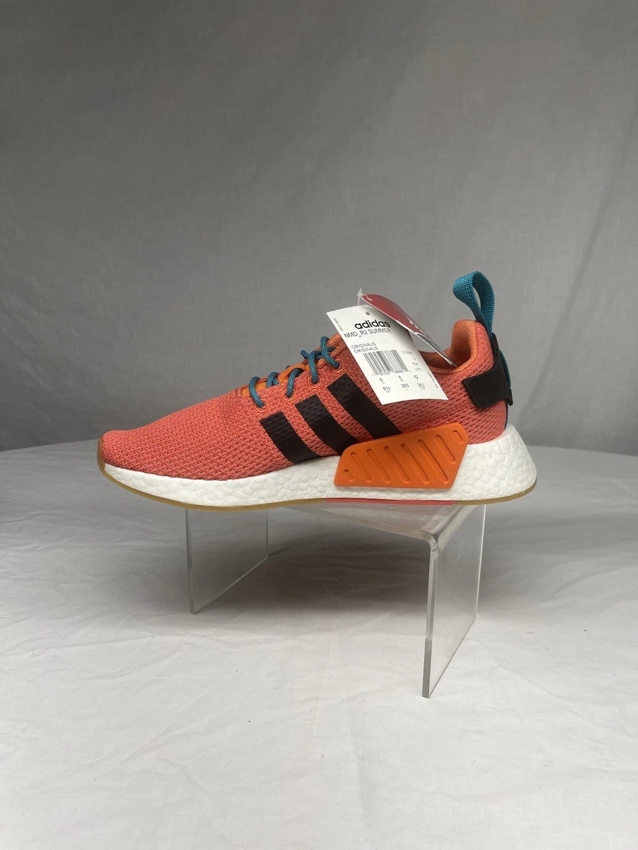 Adidas nmd r2 summer top crystal white grey gum