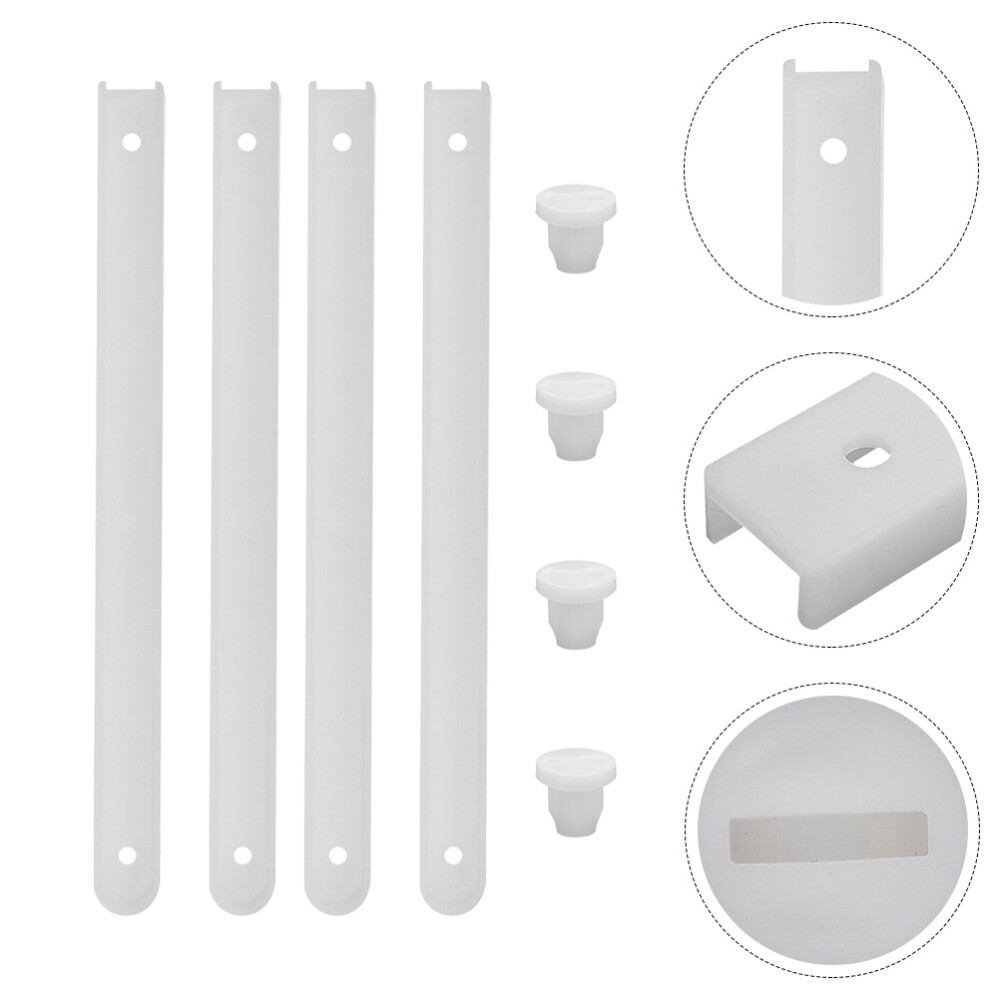 With Accessories Drawer Rails White Furniture Slides Mount