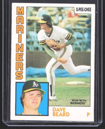 1984 O-Pee-Chee #513 Dave Beard Baseball Card