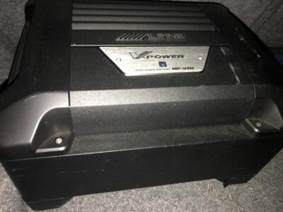 ALPINE Alpine SWD 2000S (Amplifier MRP M350) | eBay