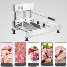 Commercial Hand Movement Bone Sawing Machine Frozen Meat Beef Cutter Kitchen U#