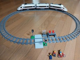 Used LEGO 60051 City RC Train High-speed Passenger Train Japan