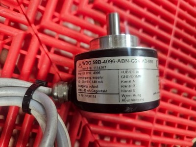 Wachendorff WDG-58B-4096-ABN-G24-K3-050 Incremental Shaft Encoder 4096 PPR