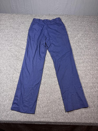 McGregor Pants Mens 29x32 Blue Permanent Press Classic Workwear Rockabilly