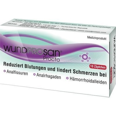 WUNDPROSAN Procto Suppositorien 10 St