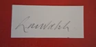 WW2 RAF BATTLE OF BRITAIN HURRICANE PILOT   PENCIL  SIGNED CARD