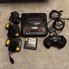 SEGA Mega Drive 2 Console Bundle Controller +  Power Supply - Av Cable - Tested