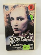Betamax Beta FRANCES Jessica Lange Sam Shepard Kim Stanley 1982 Biography