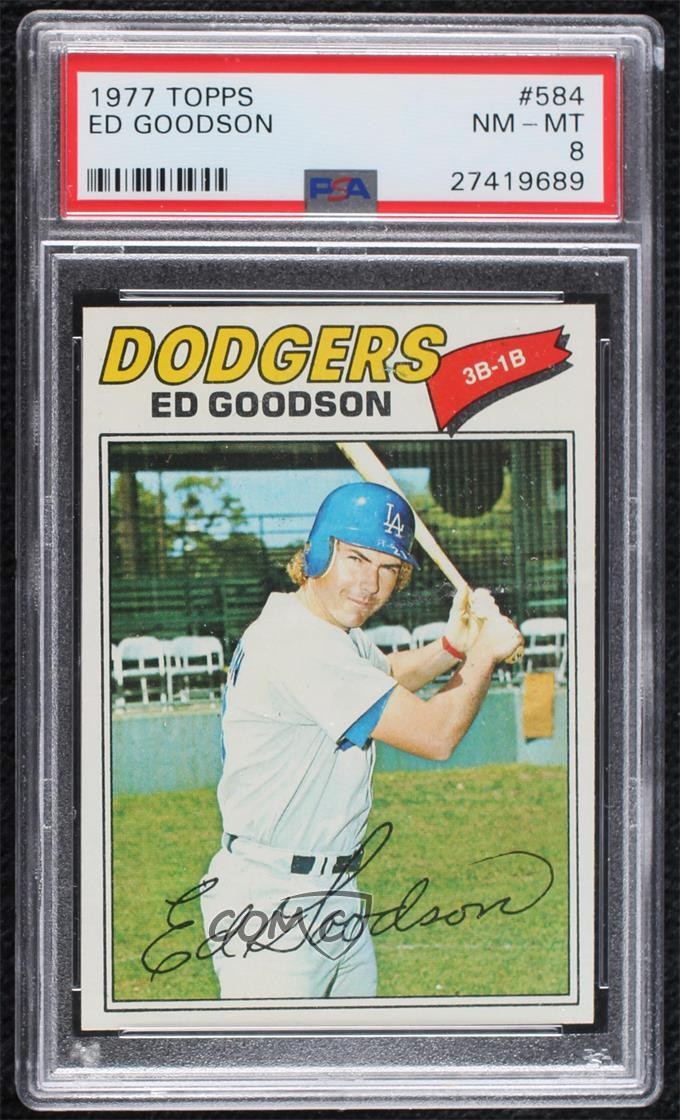 1977 Topps TOPPS #584 Ed Goodson front