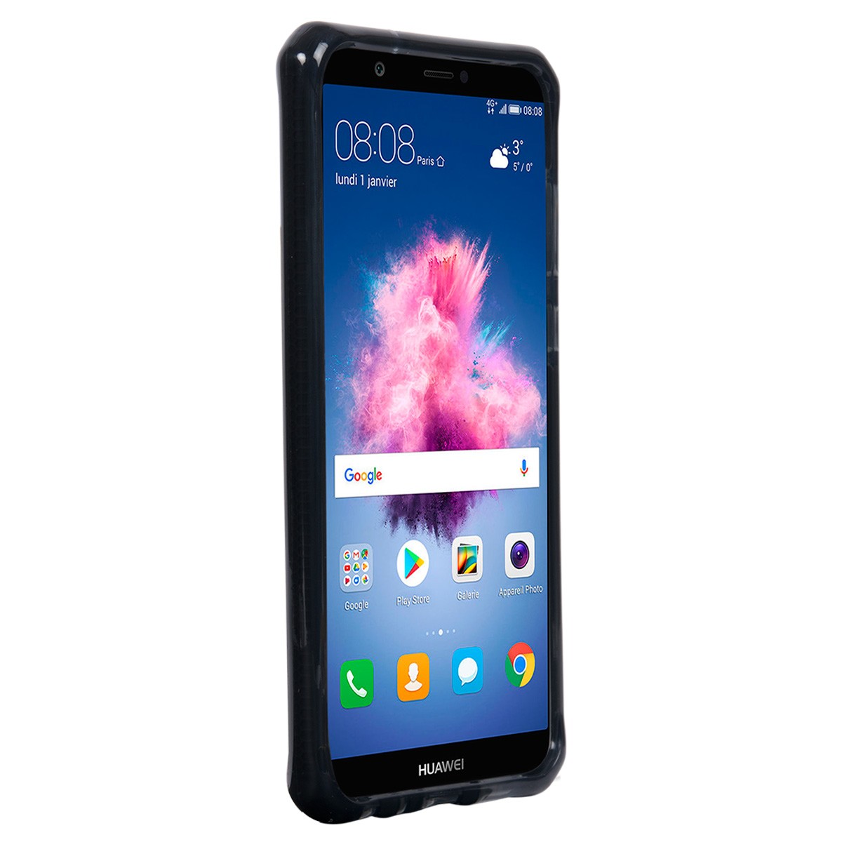Coque Itskins pour Huawei P Smart protection semi-rigide transparente - 2