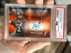 2025 Bowman Chrome University Football Orange Refractor Brendan Sorsby #CVA-BS