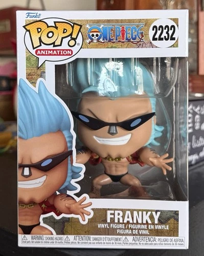 Funko Pop! Animation: FRANKY w/Sunglasses #2232 One Piece w/Protector IN HAND