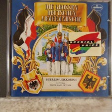 Heeresmusikkorps 6/Orterer Die grossen deutschen Armeemärsche (1979)  [CD] (G) 