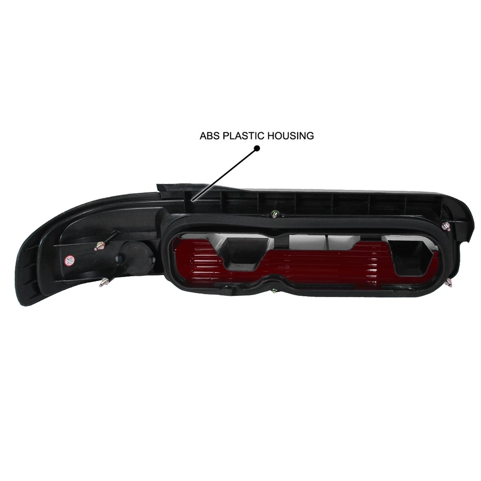 Red/Smoke Fits 1989-1994 240SX S13 Coupe Tail Lights Brake Lamps Left+Right Foto 4 de 4