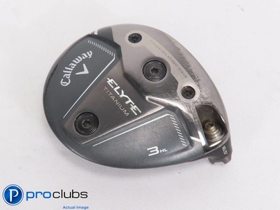 Nice Callaway ELYTE Titanium 16.5* HL 3 Wood Head Only 506129