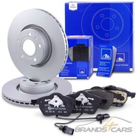 ATE Bremsscheiben Ø314 +Ceramic BremsbelÄGe MIT Kontakt Vorne FÜR Audi A6 C6 4F