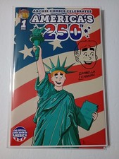 Archie America's 250th Exclusive LTD to 300 Signed w/ Original Archie Remark COA