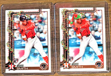 2025 Topps Holiday Cam Smith Variation Short Prints Elf Hat RC #H121 + Base