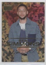 2021 Skybox Metal Universe Champions Premium Star Topaz 111/150 Ben Simmons 07yb