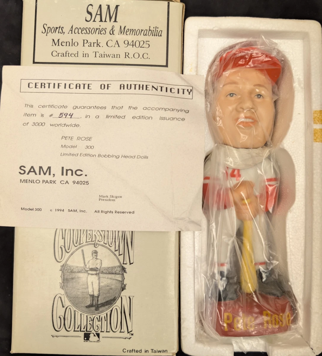 MLB SAM’s Bobbling Head Doll 1995 カルリプケン Sam Bobbleheads for sale | eBay