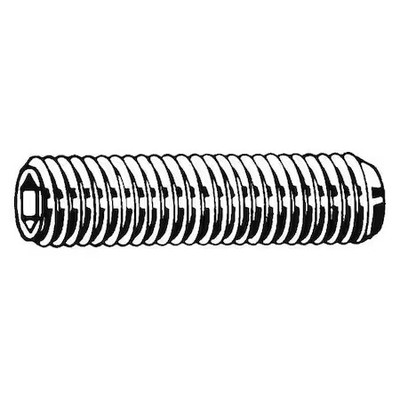 Socket Set Screw, Cup, 7/16-20X1-1/4, Pk25, U07852.043.0125