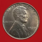 1937-P Choice Red BU Lincoln Wheat Cent “Best Value on eBay S&H W/Tracking 1036