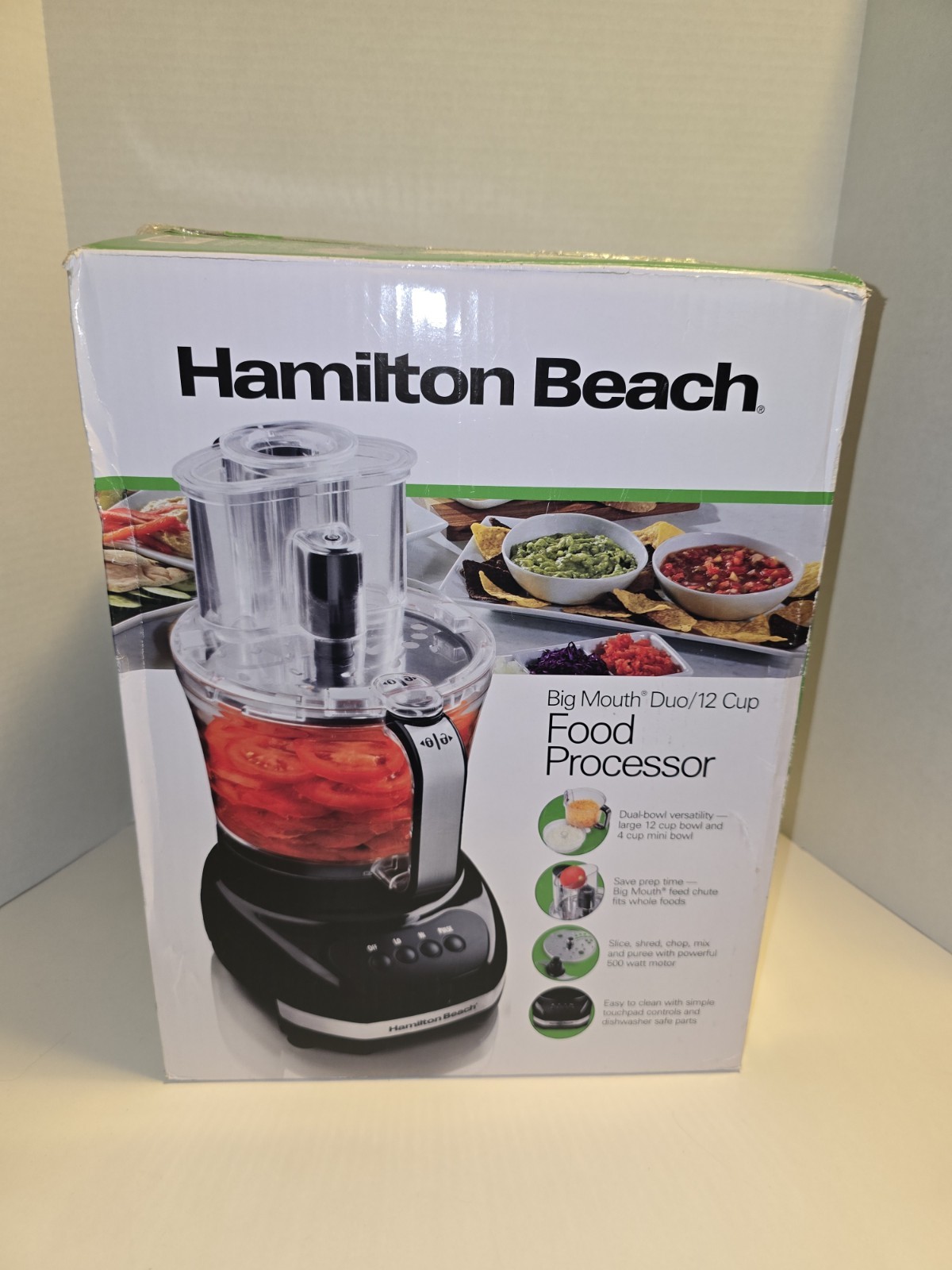 Hamilton Beach Big Mouth Duo 12 Cup Food Processor