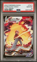 Pikachu VMAX TG17/TG30 Lost Origin Trainer Gallery Holo Full Art Ultra Rare
