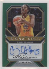 2021 Panini Prizm WNBA Signatures Green Prizm Chiney Ogwumike #SG-COG Auto c7n