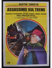 Manifesto ASSASSINIEREN IM ZUG Rutherford Kennedy Pollock Agatha Christie A157