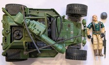 Vintage GI Joe ARAH A.W.E. Striker & Crankcase 1985 loose complete w/ some wear