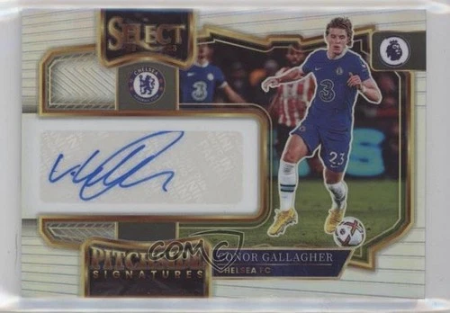 2022 Panini Select Premier League Pitchside Signatures Conor Gallagher Auto 0us8