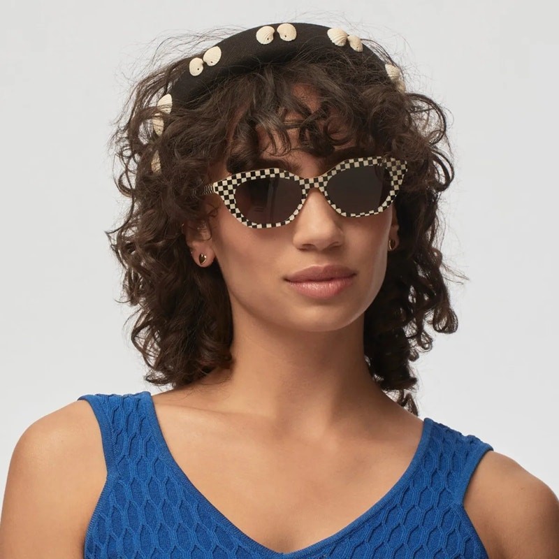 NEW Lele Sadoughi Shellona Alice Headband Women display picture 1