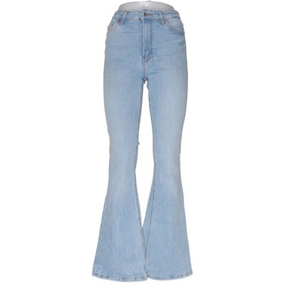 Zara, Jeans, Größe: 36, Blau, Baumwolle/Elasthan, Einfarbig, Denim, Damen #dYT