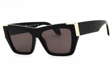 PALM ANGELS HOLLYWOOD PERI099C99PLA0011007 Sunglasses Black Frame Gray Lens 55mm