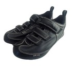 BONTRAGER Inform Race Road Black 3 Strap Cycling Shoes Men's Size 8.5 US