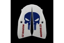 KSD Brand CZ Shadow 2 Compatible White Acrylic Grips