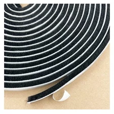 Felt Weather Stripping Door Seal Brush for Sliding Windows, Pile Self Adhesive W