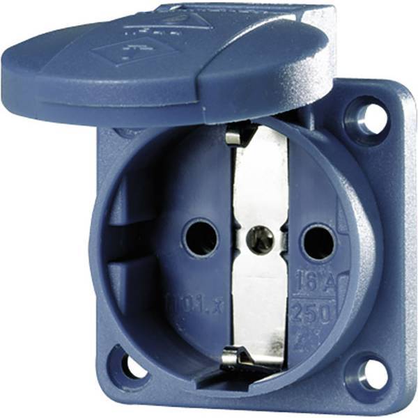 Mennekes 11011 1 scomparto presa da pannello ip54 blu