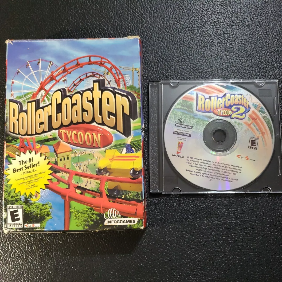 RollerCoaster Tycoon 2  (PC) [2002] Gameplay 