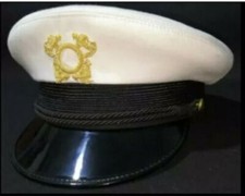Replica Captain's Hat, Skipper's Hat, Yachting Hat White - Copy